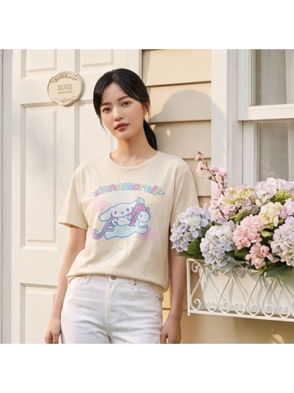 Cinnamoroll Sanrio med   t shirt